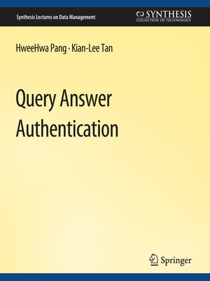cover image of Query Answer Authentication